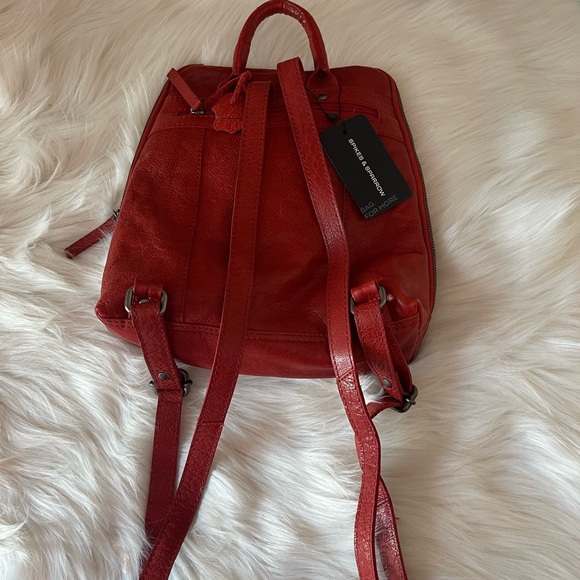 Spikes & Sparrow Leather Backpack (NEW) - Picture 5 of 12